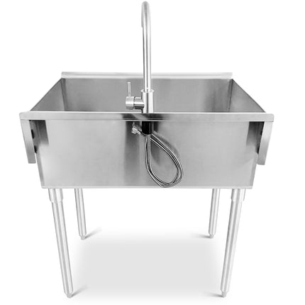 30"x 24"x 36"Stainless steel Utility Sink. Made In Canada 🇨🇦