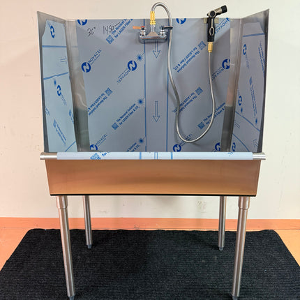 36"x24"Stainless steel Utility Sink. Made In Canada