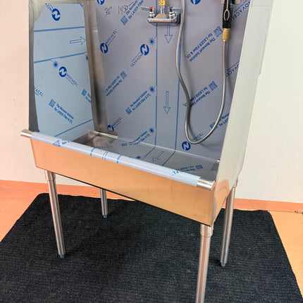 36"x24"Stainless steel Utility Sink. Made In Canada