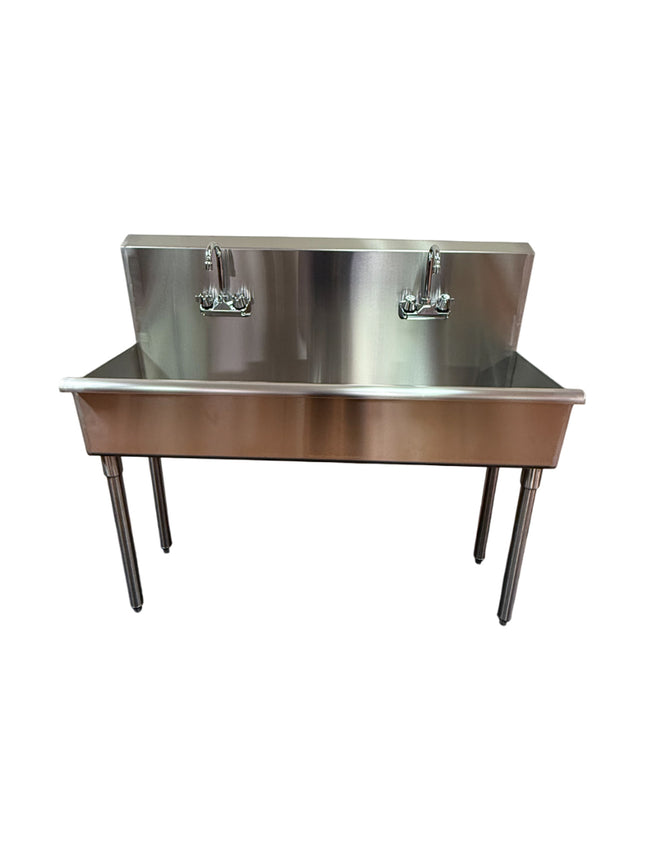 Utility Sink. Stainless Steel Free Standard.Hand Washing Station. Faucets Included. Made In Canada