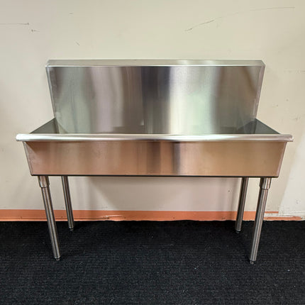 60" Utility Sink. Stainless Steel Free Standard. Made In Canada.