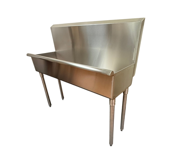 48" Utility Sink. Stainless Steel Free Standard. Made In Canada